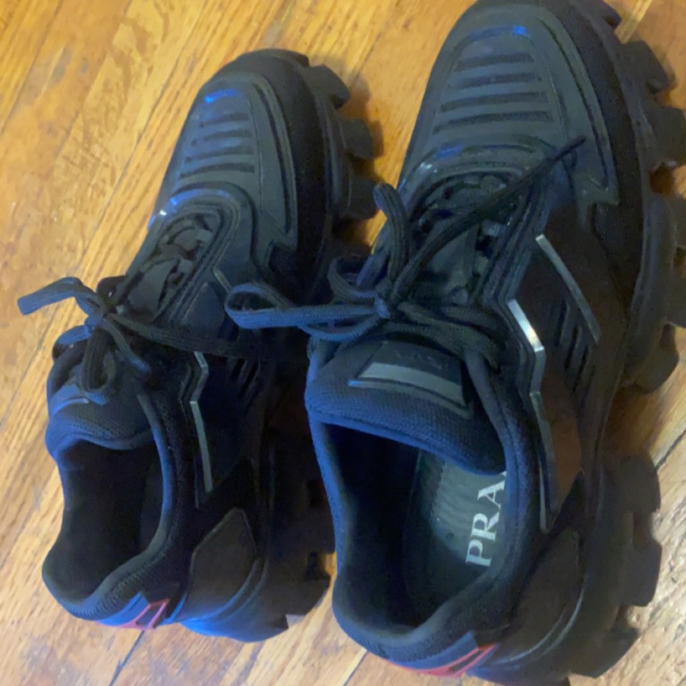 Black Size 39 Prada Cloudbust Sneakers